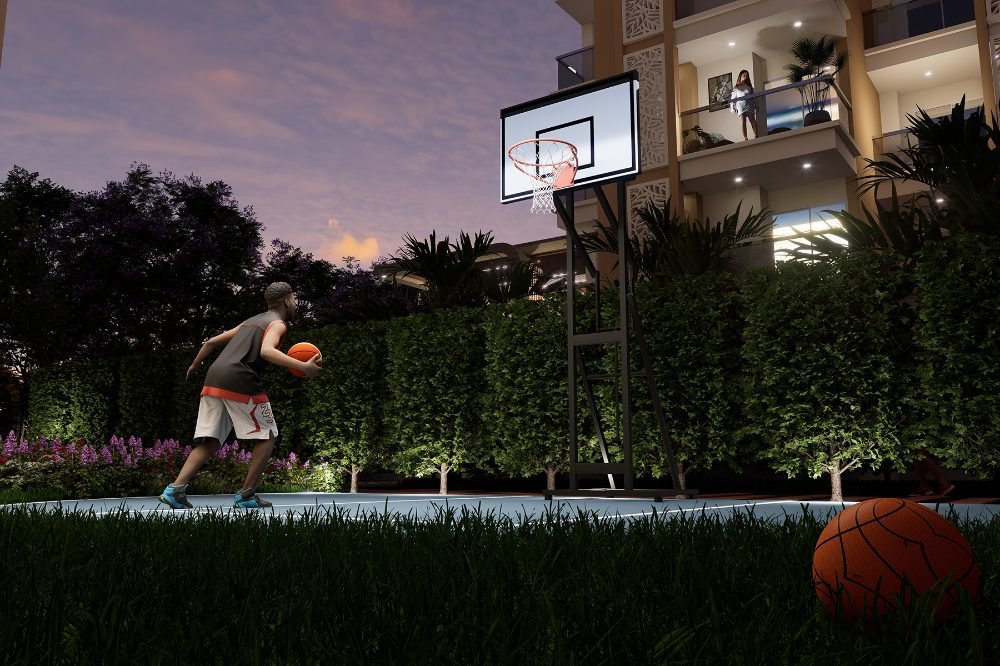 Basketball court